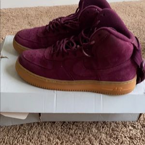 I am selling purple Air Force 1’s